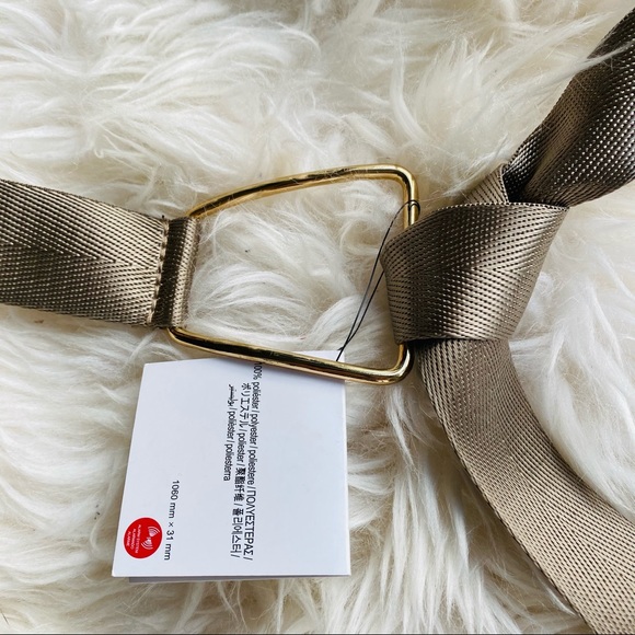 ZARA Rope Like Belt Gold Hardware - Picture 6 of 6